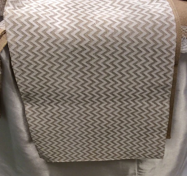 Chevron Table Runner 14 Inch X 72 Inch - Natural Jute 5 Chevron Table Runner 14 Inch X 72 Inch - Natural Jute - Image 3