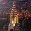 New York Chrysler Building Lighted Canvas Art - 19.5 X 19.5 -Home Decoration Onsale chrysler building main