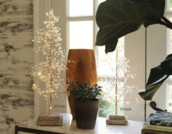 24 Inch Lighted Jeweled Acrylic Tree - 30 Lights -Home Decoration Onsale crystal trees lighted 2 siz 2