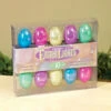 Easter Egg String Lights Indoor Outdoor - 10 Lit Multi Color Eggs -Home Decoration Onsale egg string lights in packag