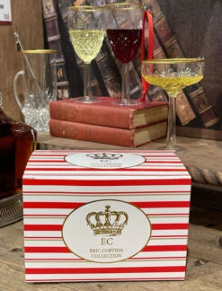 Elegant Martini Ornament By Eric Cortina - NEW 2023 -Home Decoration Onsale eric cortina box 3