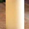 Outdoor Battery Operated Candle 4.5 X 9 With Timer - Batteries Included -Home Decoration Onsale flickering outdoor candle