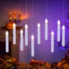 10 Piece Floating Candles Battery Operated With Remote Control Indoor-Outdoor NEW 2023 -Home Decoration Onsale floating candles set of 10