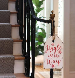 Gift Tag Ornament - 12 Inch Assorted 2