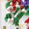 16 Inch Green Posable Christmas Elf