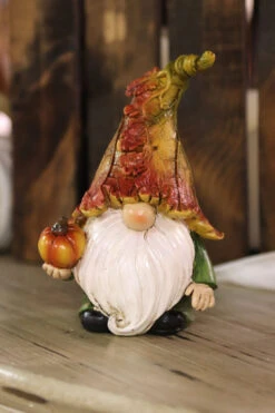 Resin Harvest Gnome Figurines - Set Of 3 Assorted -Home Decoration Onsale harvest gnome 2