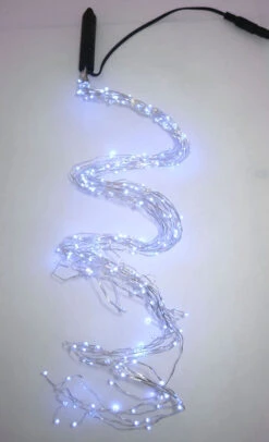 White LED String Light Bundle With 200 LEDs - 16 Strands 40 Inch
