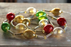 Battery Operated Multi Color Mercury Glass Twinkling LED Light Strand