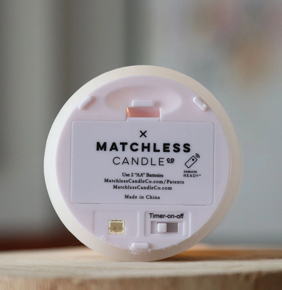 Matchless 360 Degrees Moving Flame LED Pillar Candle - 3 X 5.5 Inch 7 Matchless 360 Degrees Moving Flame LED Pillar Candle - 3 X 5.5 Inch - Image 5