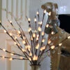 Lighted Natural Willow Branch - 3 Ft 80 LED's 2 Lighted Natural Willow Branch - 3 Ft 80 LED's -Home Decoration Onsale natural 80 in vase