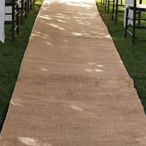 Burlap Wedding Aisle Runner 36 Inch X 100 Feet Rustic - Natural 3 Burlap Wedding Aisle Runner 36 Inch X 100 Feet Rustic - Natural