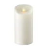 Outdoor Moving Flame Ivory Resin Battery Operated Candle 9 Inch - Timer -Home Decoration Onsale new 9 inch ivory outdoor