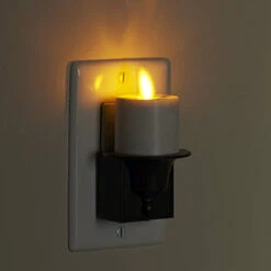 Moving Flame Night Light With Auto Sensor -Home Decoration Onsale nightligh new image