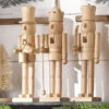 Nutcracker Wooden Figurines 15.5 Inch - Set Of 3 From RAZ -Home Decoration Onsale nutcracker full image