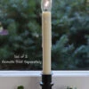Adjustable Window Hugger Candles Dual Sided Bulb Onyx Set Of 2 - Remote Control -Home Decoration Onsale onyx hugger set 2