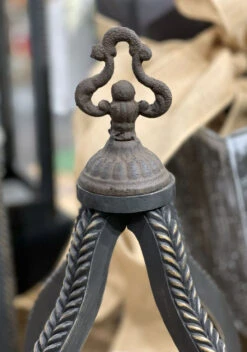 Herringbone Applique Open Lantern - 17 Inch NEW 2023 -Home Decoration Onsale open lanterns finial