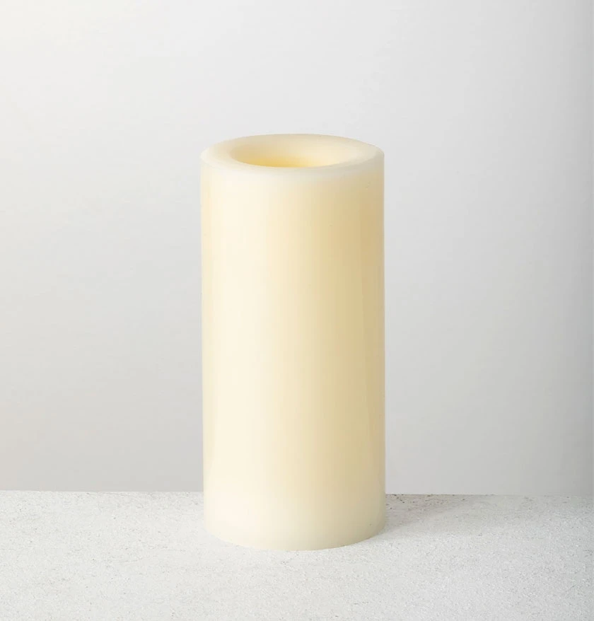 Outdoor All Weather Wax Pillar Candle 3 X 6 Inch - 5 Hour DUSK ON Timer 3 Outdoor All Weather Wax Pillar Candle 3 X 6 Inch - 5 Hour DUSK ON Timer
