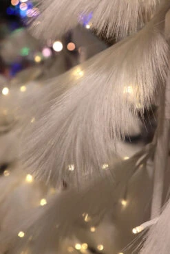 6 Foot Lighted White LED Tree - 270 Warm White Lights - NEW 2023 (Copy) -Home Decoration Onsale pampas grass tree detail