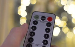 Christmas Cluster Lights With 300 Multi Color LED 10 Foot - Green Wire - Remote Control RAZ Imports -Home Decoration Onsale remote for cluster and snake lights 1