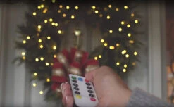 19.6 Foot Christmas Cluster Lights With 600 Multi Color LED Garland Green Wire Remote Control RAZ -Home Decoration Onsale remote in hand cluster snake lights 2