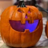 Lighted Halloween Pumpkin Fog Machine - 9.25 Inch Magnesium