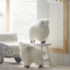 Sherpa Lamb Set Of 2 Assorted - 8 Inch - NEW 2023 -Home Decoration Onsale sherpa lamb