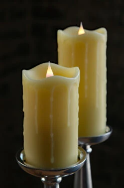 Moving Flame Simplux Ivory LED Drip Candle 5 Inch - Multi Timer - Remote Ready 9 Moving Flame Simplux Ivory LED Drip Candle 5 Inch - Multi Timer - Remote Ready -Home Decoration Onsale simplux ivory 5 and 7 inch