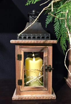 Moving Flame Simplux Ivory LED Drip Candle 7 Inch - Multi Timer - Remote Ready -Home Decoration Onsale simplux ivory in lanern 1