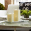 Square Moving Flame Candle Simplux 3.5 X 5 Multi Timer - Remote Ready -Home Decoration Onsale square simplux two sizes 1