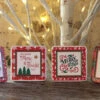 Set Of 4 Tablet Holiday Signs Assorted Ceramic - 3 Inch -Home Decoration Onsale tablet signs