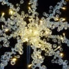 Battery Operated Mini Tabletop Crystal Tree - 48 Warm White LED's -Home Decoration Onsale tt02 top
