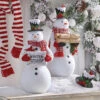 19 Inch Mr. Snowman Figurines Set Of 2 Assorted -Home Decoration Onsale two snowmen new lifestyle i