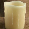 Unscented Ivory Drip 4x5 Battery Operated Candle With Dual Timer 2 Unscented Ivory Drip 4x5 Battery Operated Candle With Dual Timer -Home Decoration Onsale unscented 4x5jpg