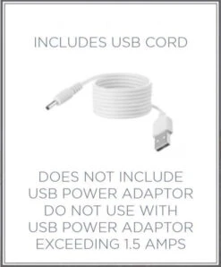 11 Inch Santa And Candy Cane Musical Lighted Water Lantern With Timer -Home Decoration Onsale usb cord image201