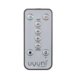 Uyuni 3 Inch X 7 Inch White Pillar Candle - Remote Ready -Home Decoration Onsale uyuni remote main