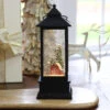 Red Barn Lighted Water Lantern In Swirling Glitter With Timer -Home Decoration Onsale water lantern barn