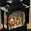 Santa In Sleigh Lighted Water Lantern - Timer -Home Decoration Onsale water lantern santa in slei
