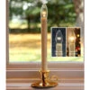 Traditional Flameless Window Candle Bright Dual Sided Bulb - Brass Finish - Timer -Home Decoration Onsale wb main 2