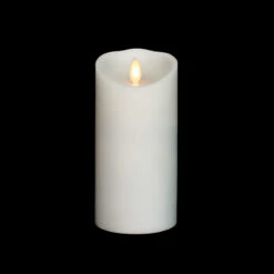 3 Inch Diameter White Moving Flame 6 Inch Candle - Remote Ready 7 3 Inch Diameter White Moving Flame 6 Inch Candle - Remote Ready -Home Decoration Onsale white 6 inch mf candle